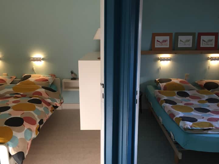 view of room 1 and room 2