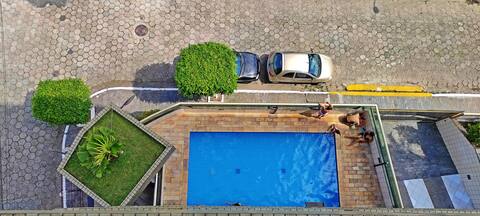 Apt with sea view, wifi and pool