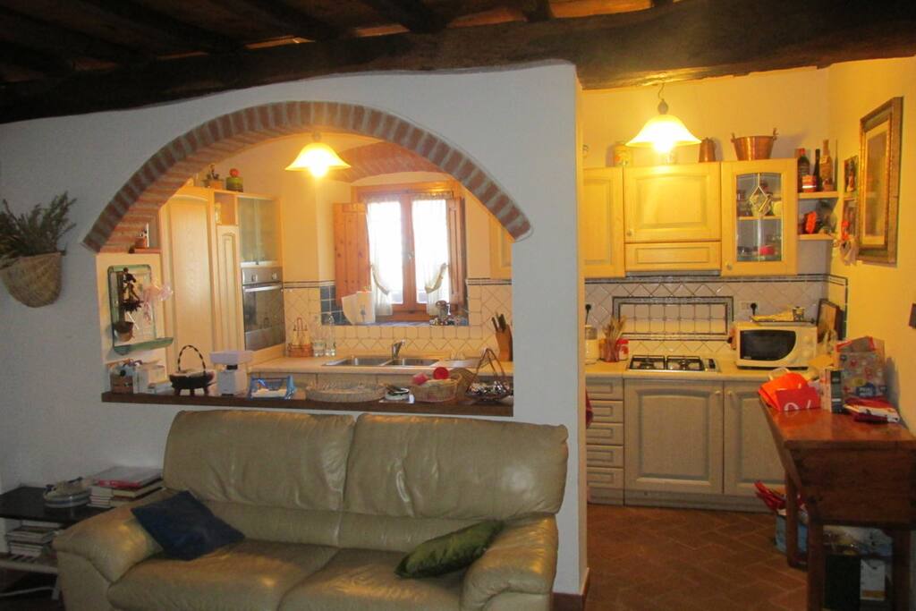 cucina e soggiorno