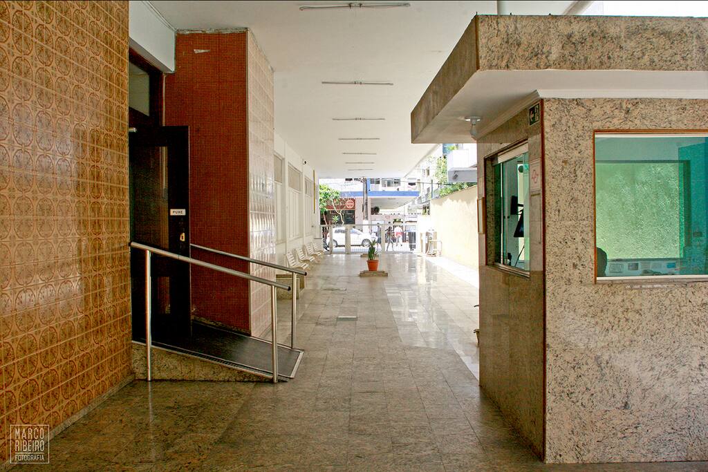 Vista de acesso para cadeirantes