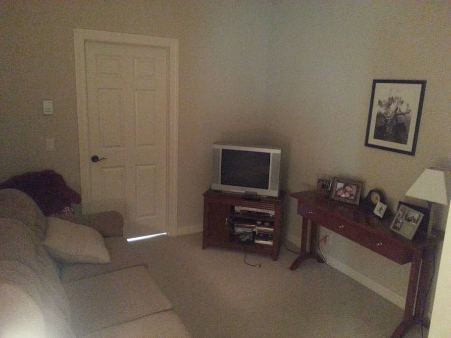 TV room with couch & wiifi