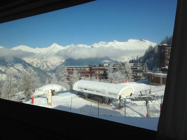 Studio Arcs 1600 nice vu of the Mont Blanc