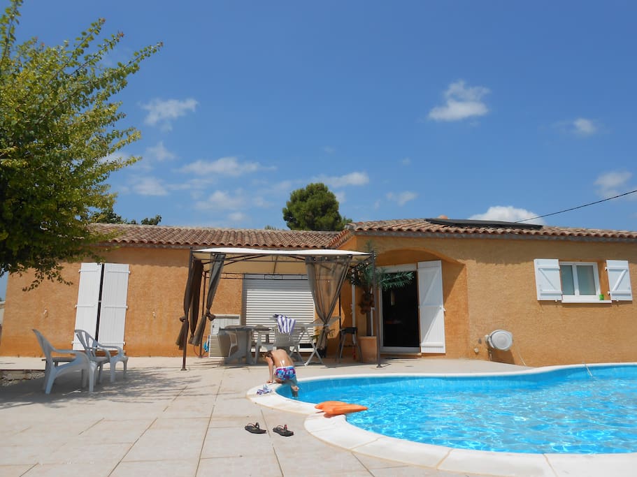 la terrasse piscine