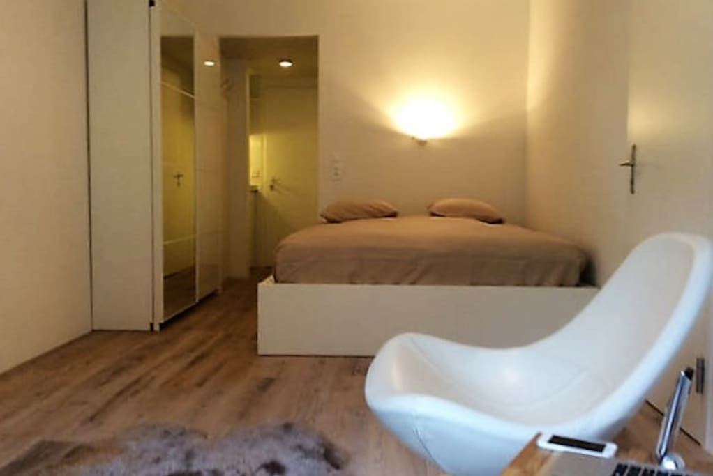 Apartment 1 with Full bathroom, kitchnette and plus.