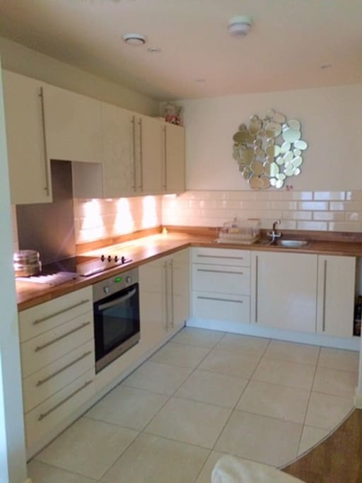 Light, clean, minimalist kitchen!