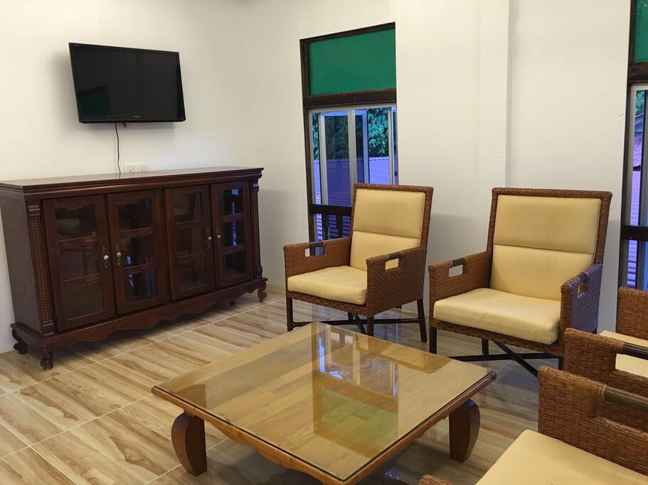 Chill and relax in the cozy living hall.