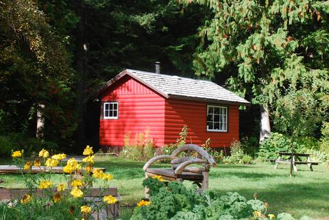 The Little Red Cabin