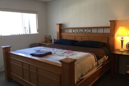 A Sound Sleep on Kingsize Bed with inside Bathroom