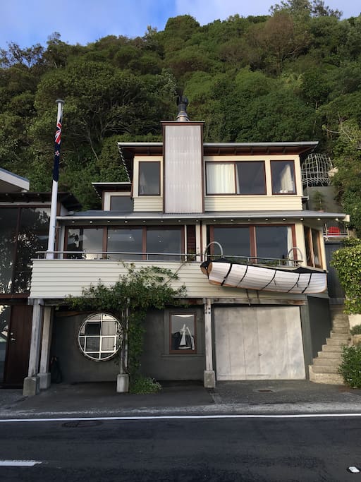 The house above