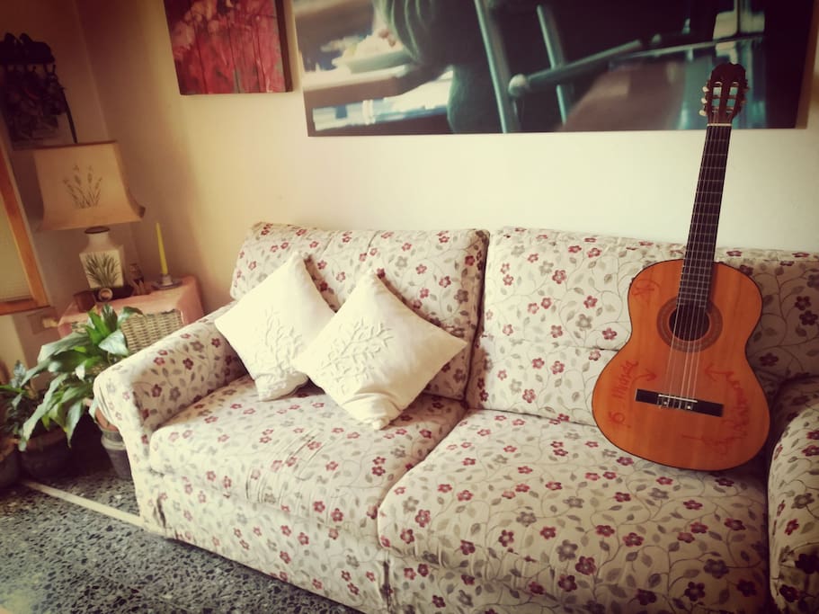 sofa/divano nel salottino