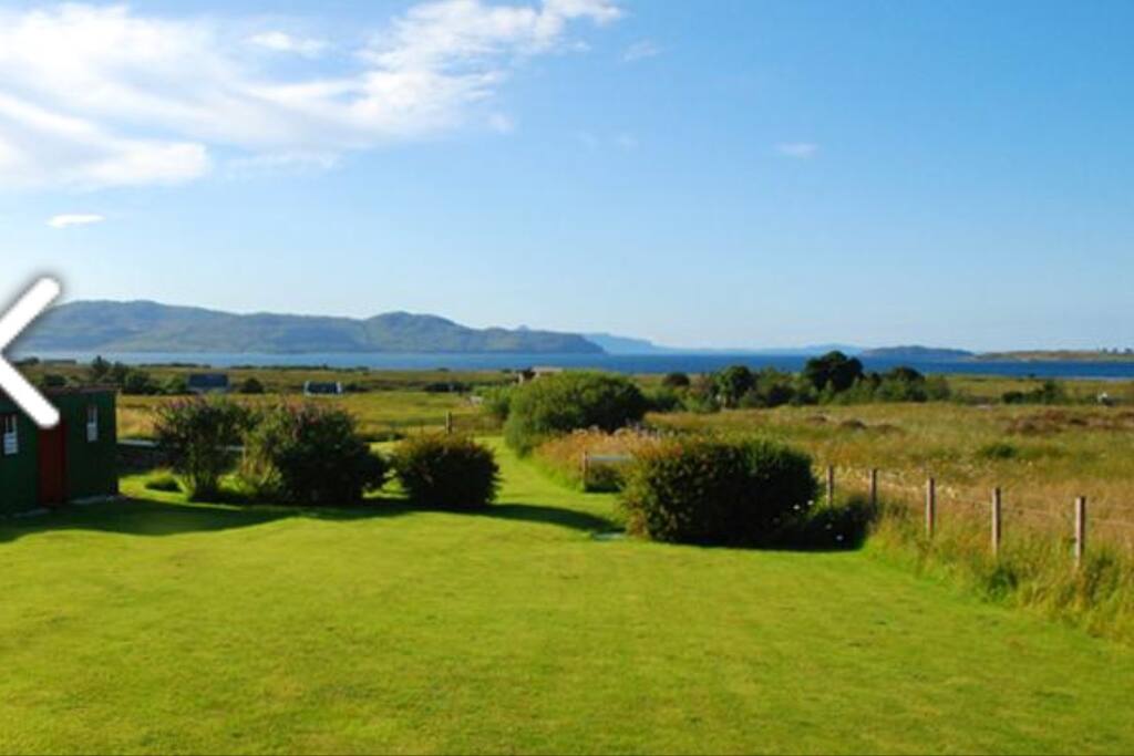 View down the Croft
