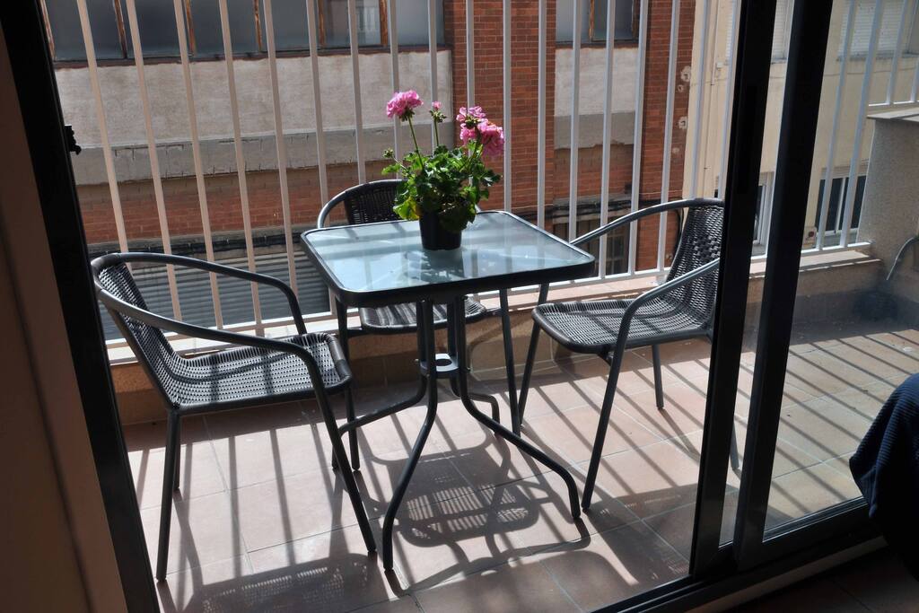 Sunny all day long, great for a chill dinner