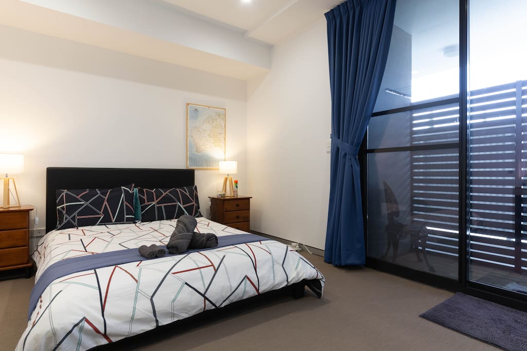 Cosy and comfortable, fully air-conditioned bedroom with clean linens provided.