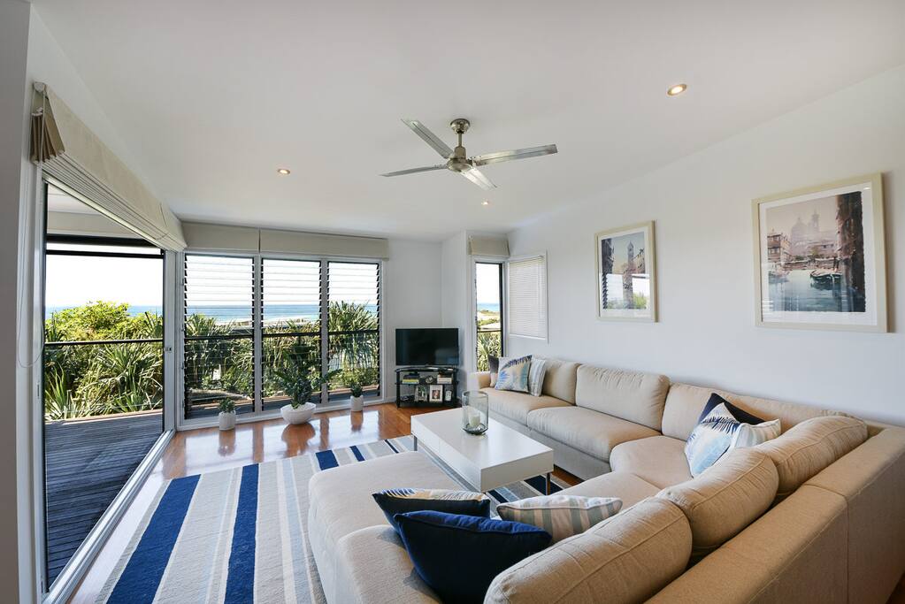 High ceilings, Cooling Ocean Breezes.