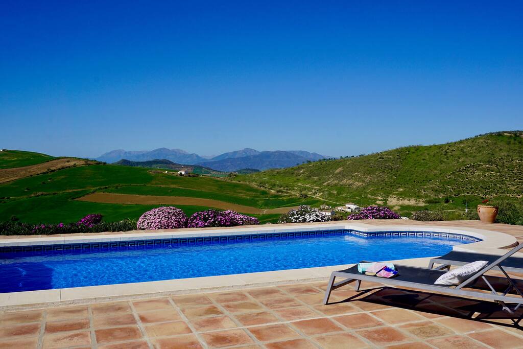 Swimming pool with amazing view