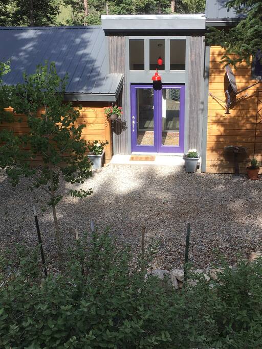 The new breezeway.