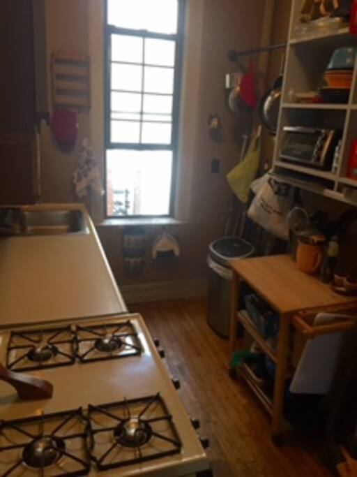 Kitchen available for minimal use.