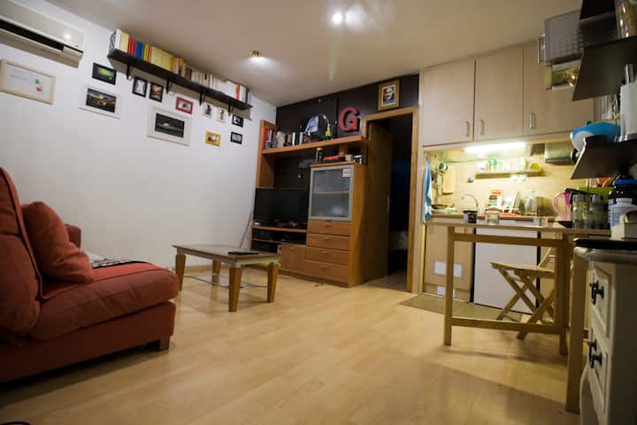 Warm apartment Gràcia 40 m2 Equipped.