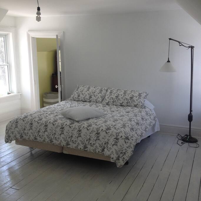 Master bedroom with kids' room ajacent