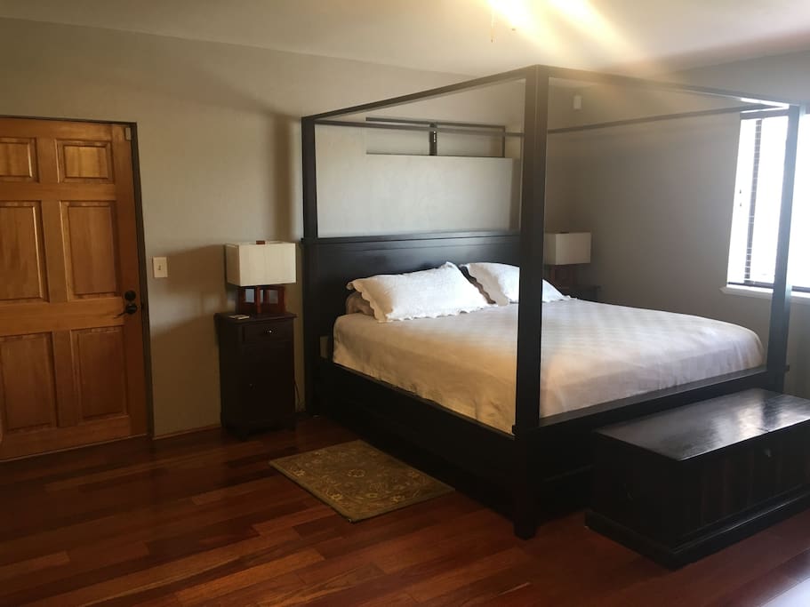Private entrance and convenient to parking area.