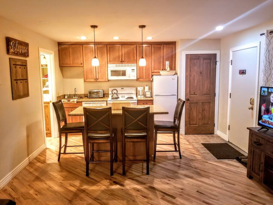 Kitchen and Dining Area