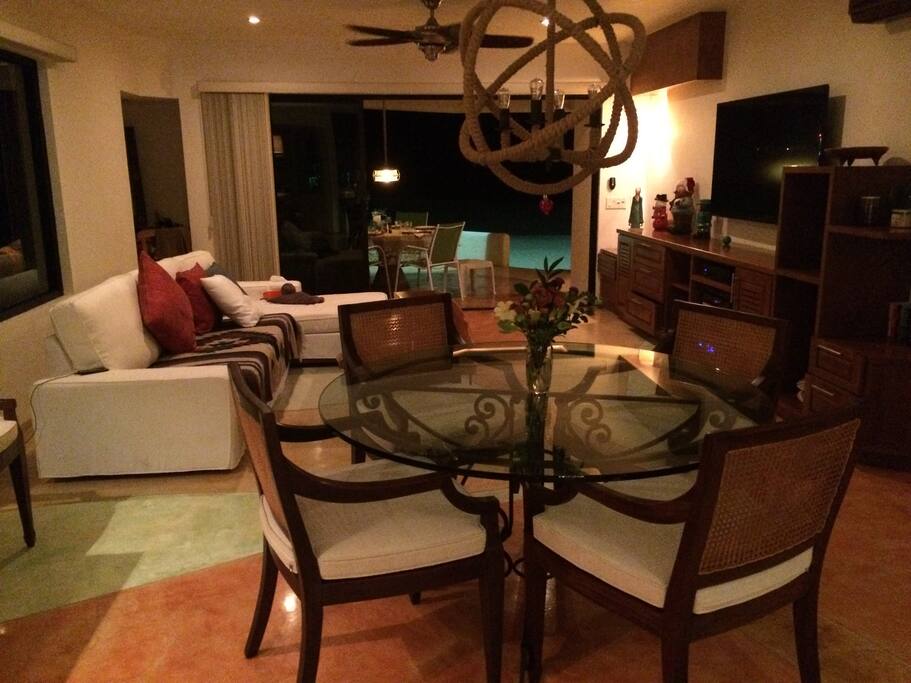 Living Area view from Kitchen