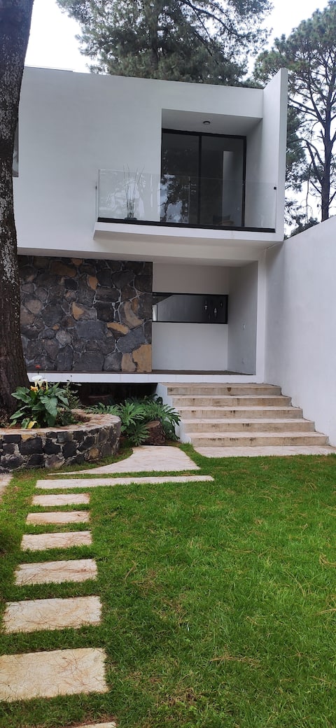 Beautiful house in the woods