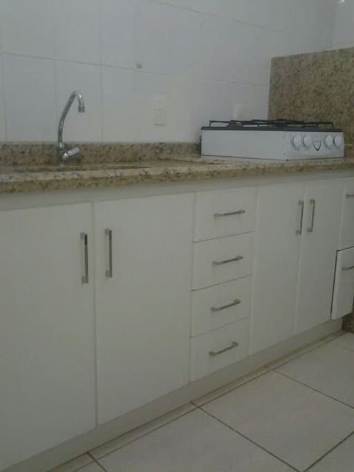Cozinha gás encanado