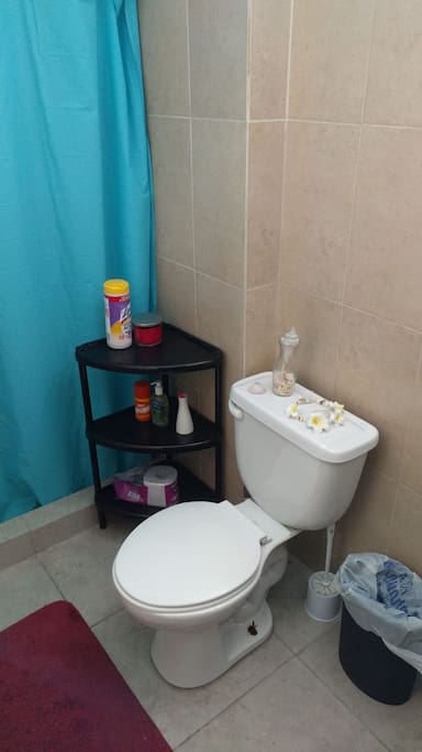 Ducha y baño privado / Private bathroom
