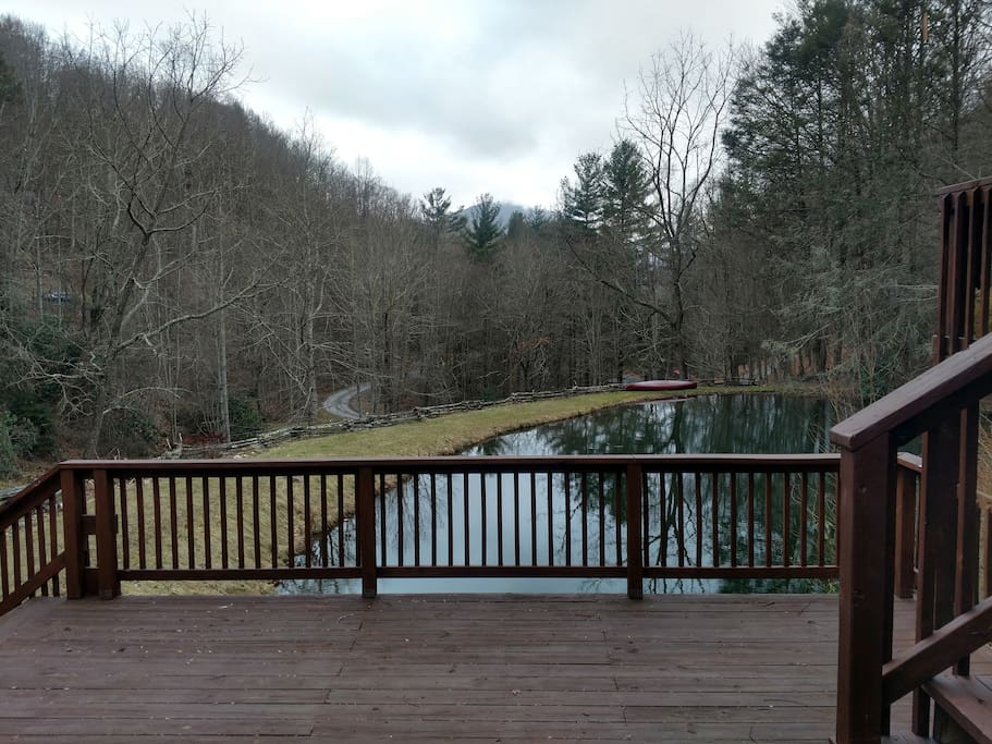 Pond View From Hot Tub