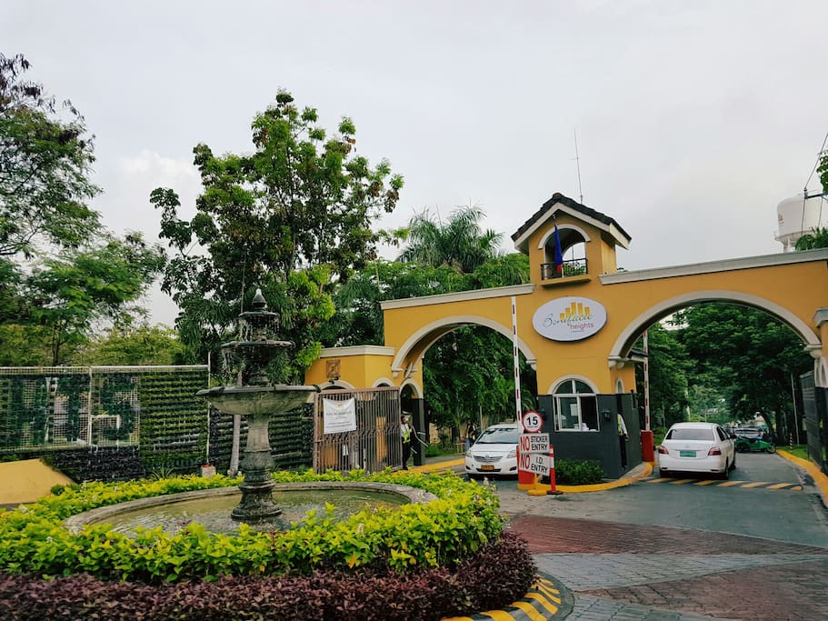 Secured neighborhood with CCTV on all access points.