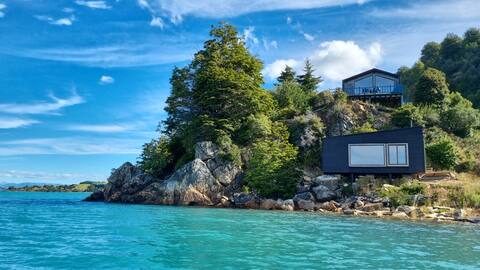 Small Cabin on the waves