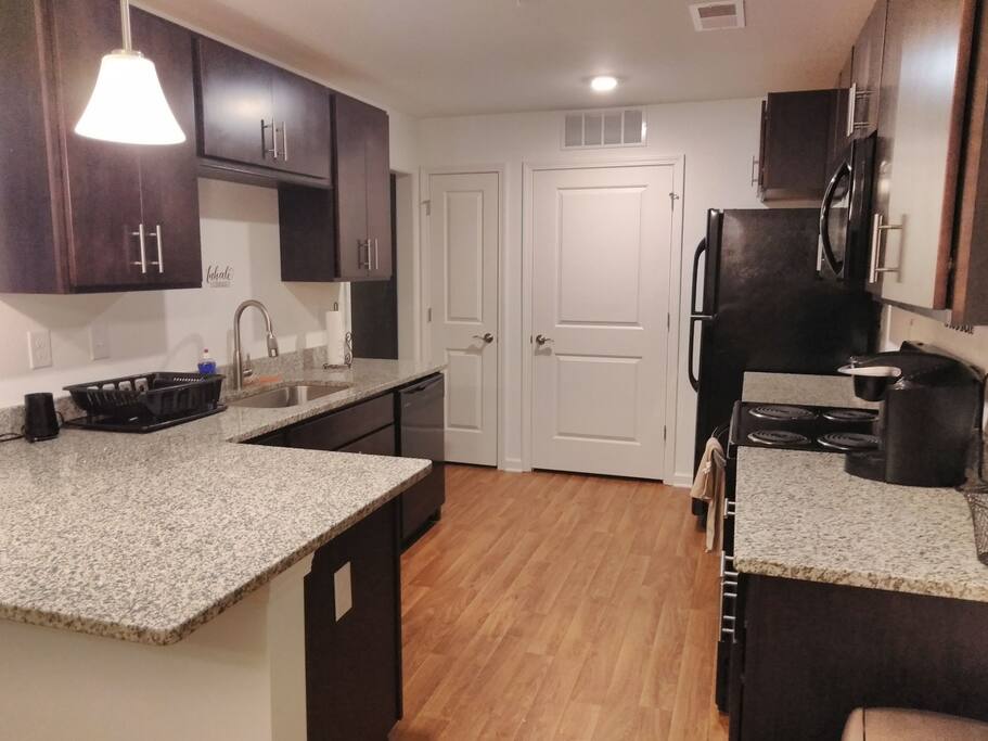 spacious kitchen