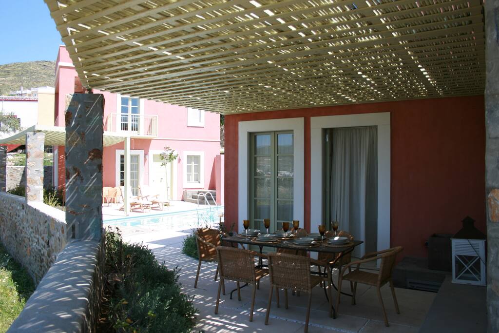 The private veranda