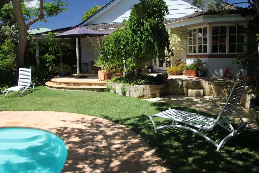Lay back in the sun or enjoy the shade