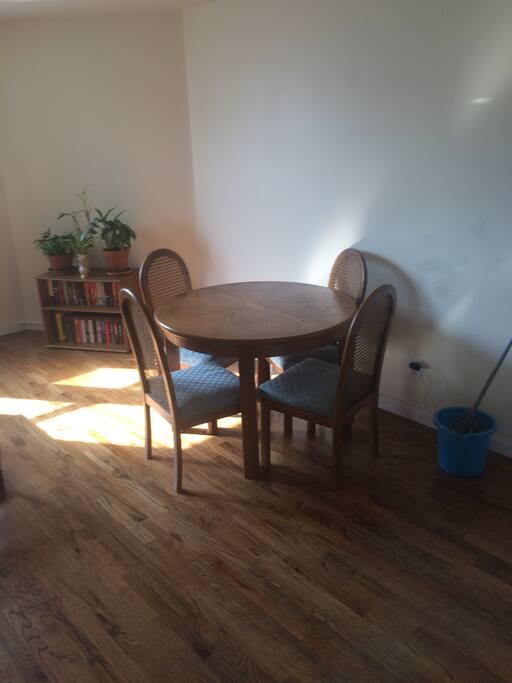 Living room area with AC