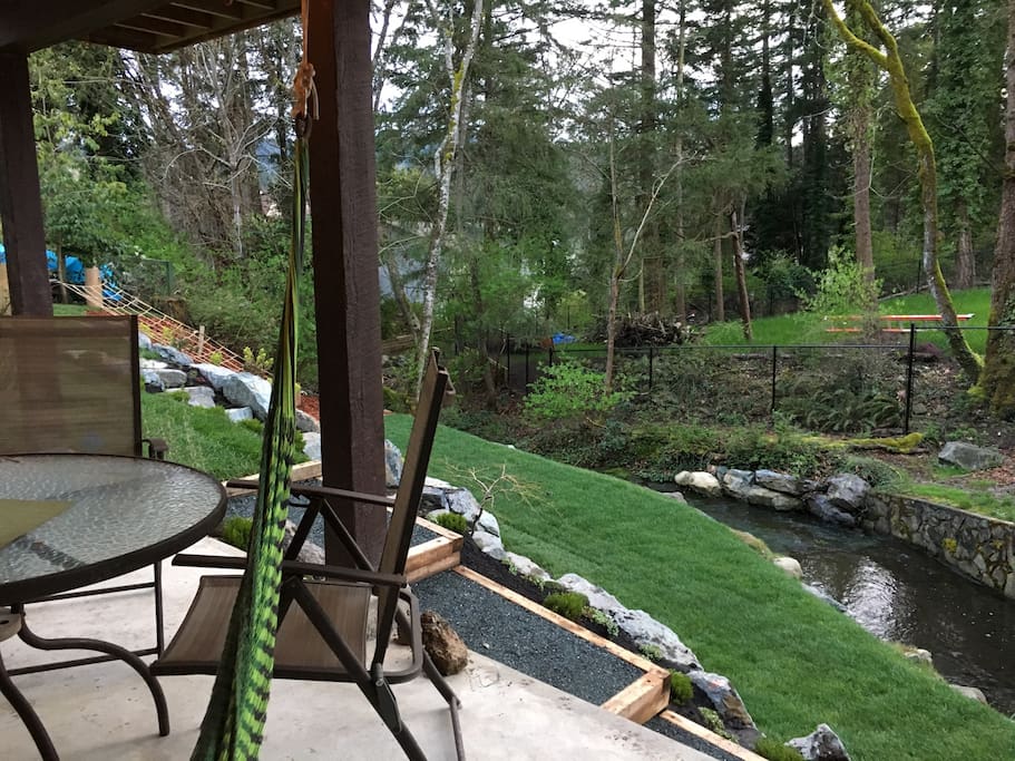 View from your patio.