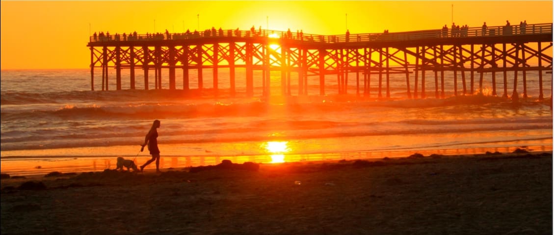 Best Location-Steps to Beach-A/C-King Bed-Garage