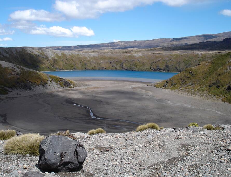 The Tama Lakes - another of our many beautiful hiking trails