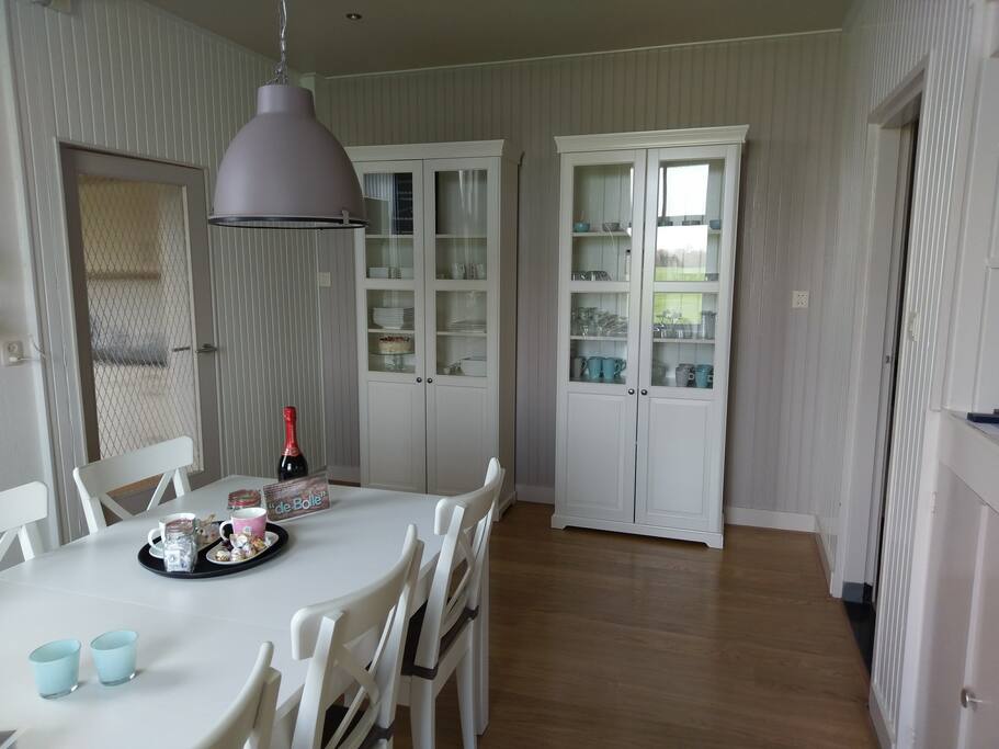 Eetkamer.