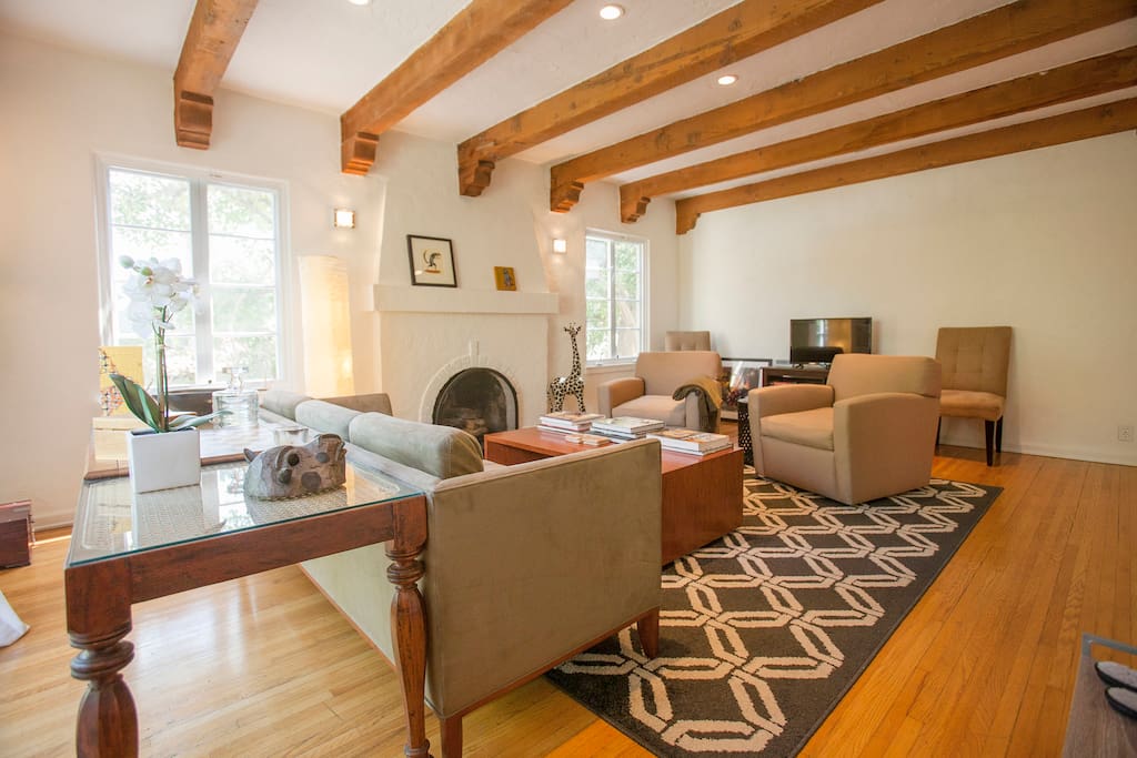 Light and bright living room
