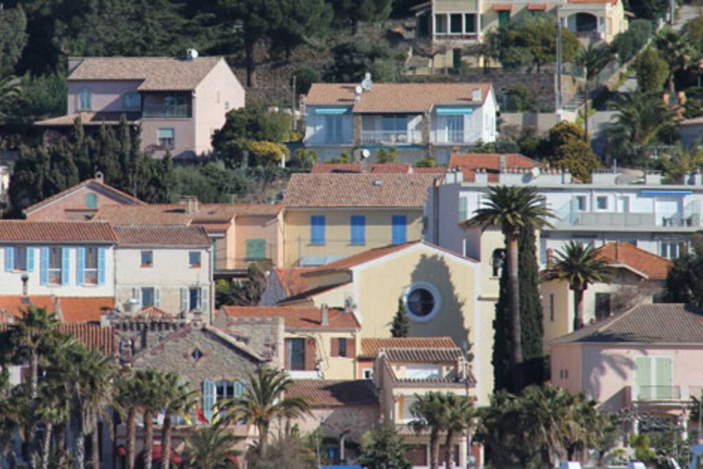 Vue de la maison du port