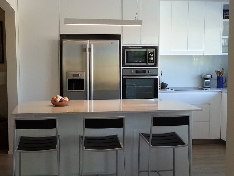 New Chefs Kitchen with stone Top Benches