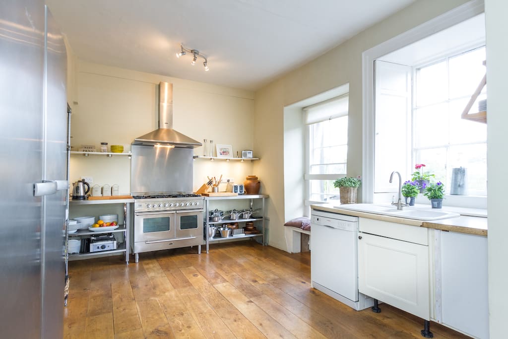 Large Brabantia cooker together with fridge freezer.