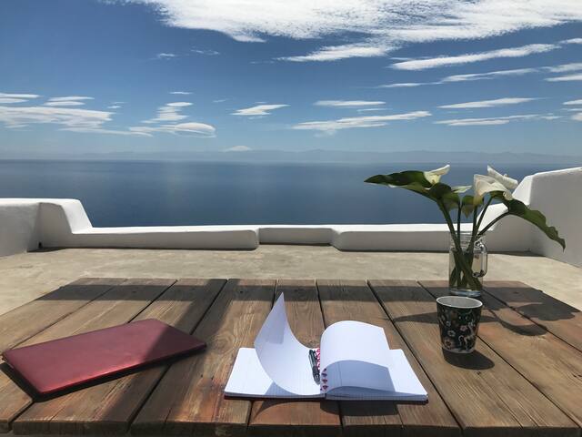 Alicudi, between sky and sea.