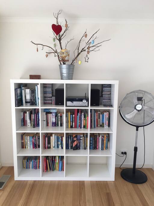Lots of great books and dvds