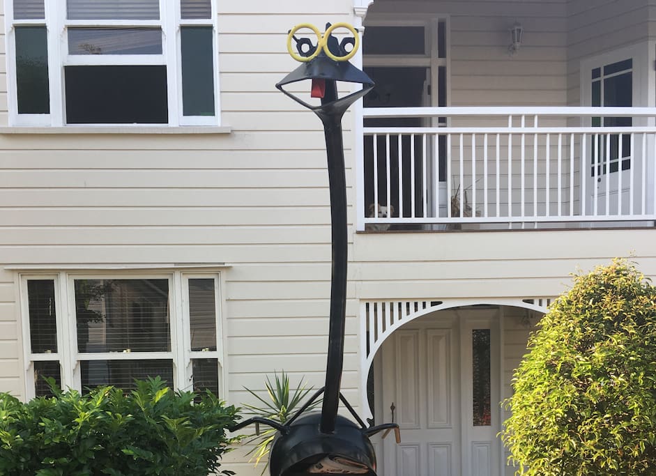 Earnie the Emu Letterbox.