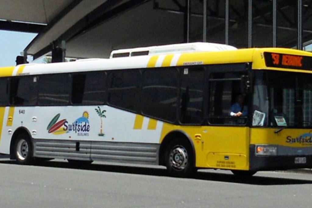 buses only 5 mins walk away
