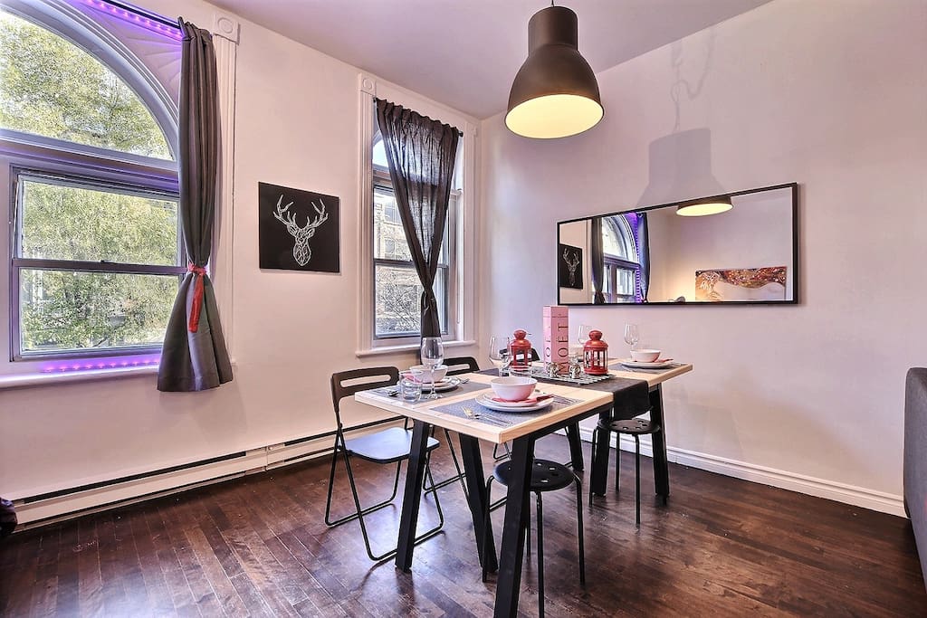 Dining area.