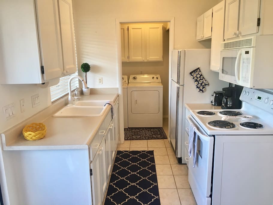 Full Kitchen and Laundry